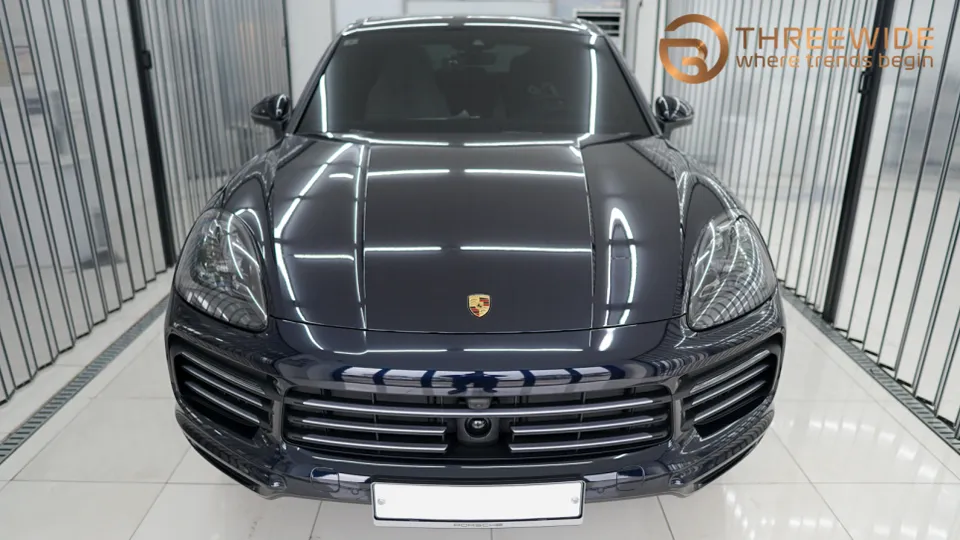 Porsche CayenneのPPF施工事例｜費用目安・仕上がり 施工写真 3-1