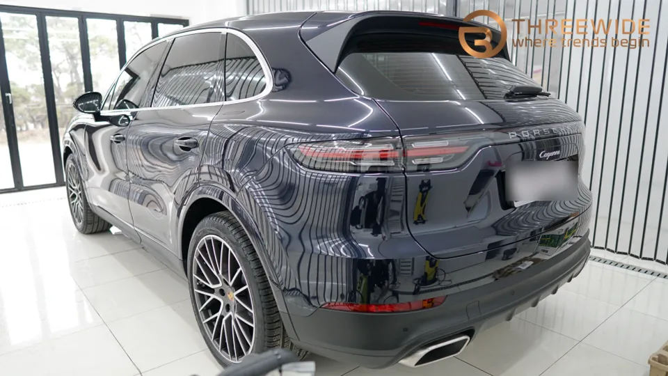 Porsche CayenneのPPF施工事例｜費用目安・仕上がり 施工写真 2-3