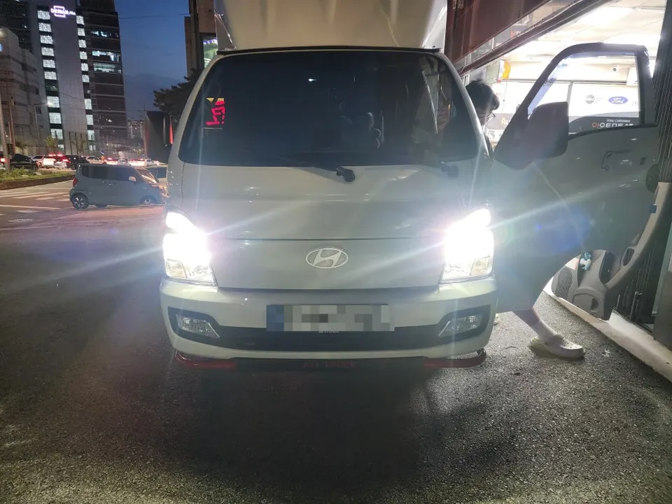 Hyundai Porter 2 car accessories installation result