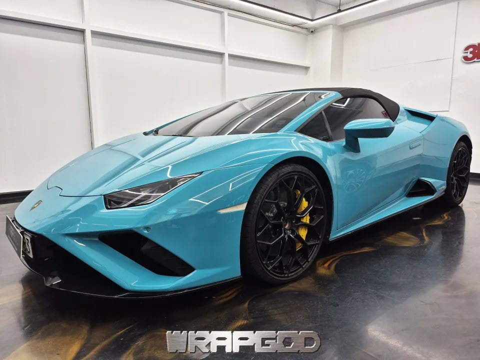 Lamborghini HuracánのPPF施工事例|ハイグロシ保護 施工写真 1-1