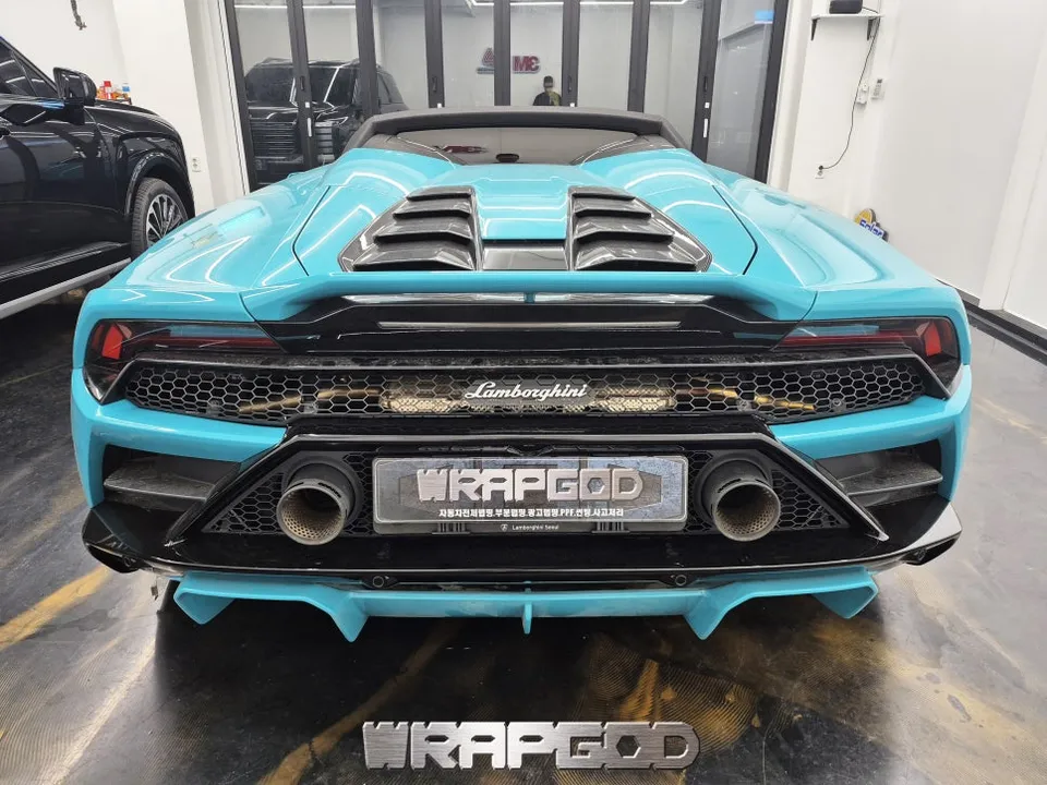 Lamborghini HuracánのPPF施工事例|ハイグロシ保護 施工写真 2-1