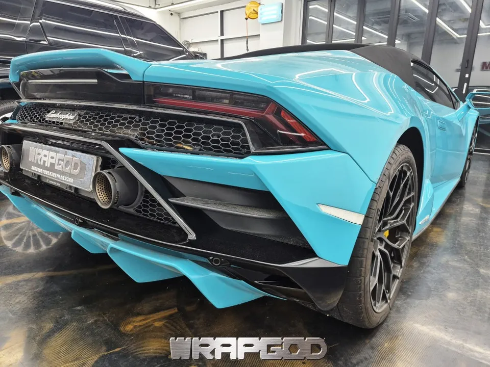 Lamborghini HuracánのPPF施工事例|ハイグロシ保護 施工写真 3-1