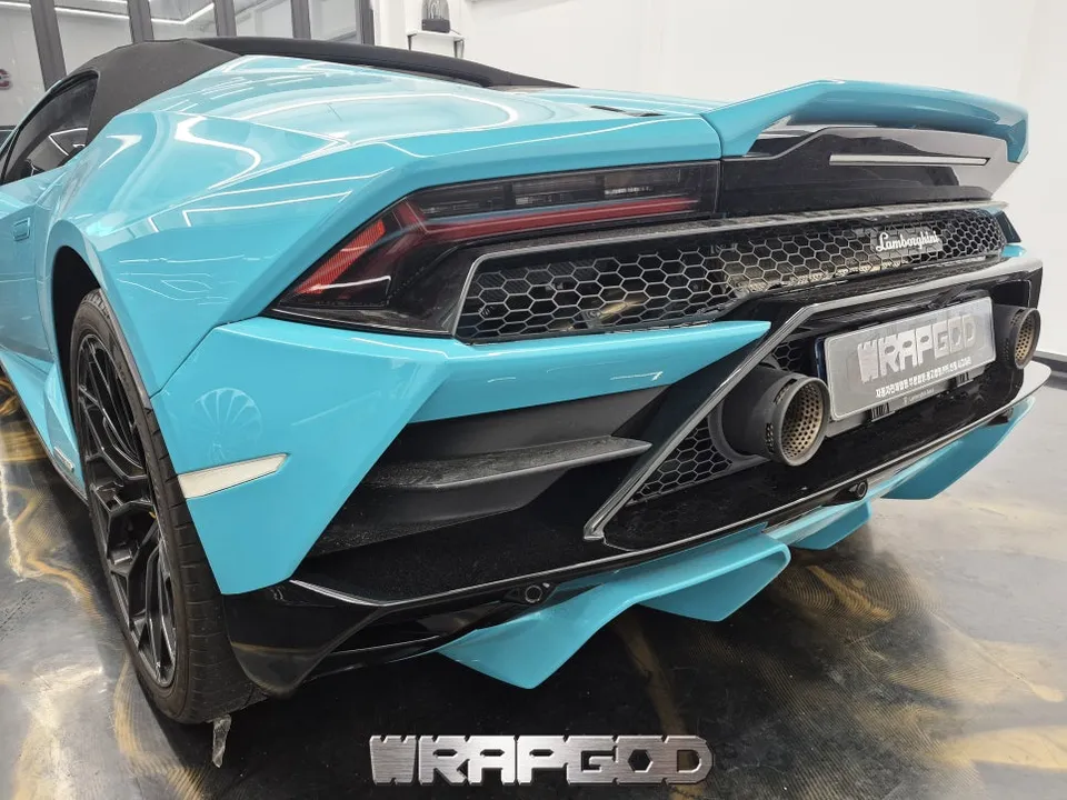 Lamborghini HuracánのPPF施工事例|ハイグロシ保護 施工写真 4-1