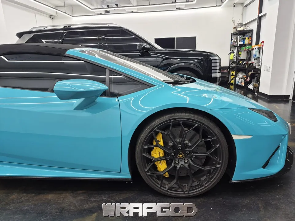 Lamborghini HuracánのPPF施工事例|ハイグロシ保護 施工写真 2-2