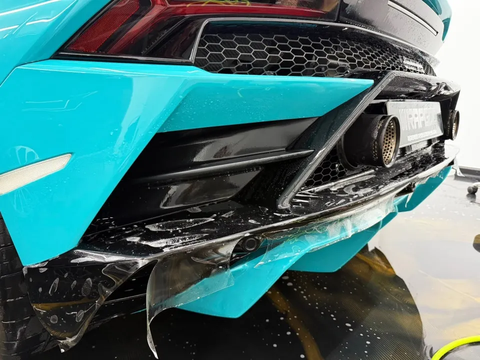 Lamborghini HuracánのPPF施工事例|ハイグロシ保護 施工写真 4-2