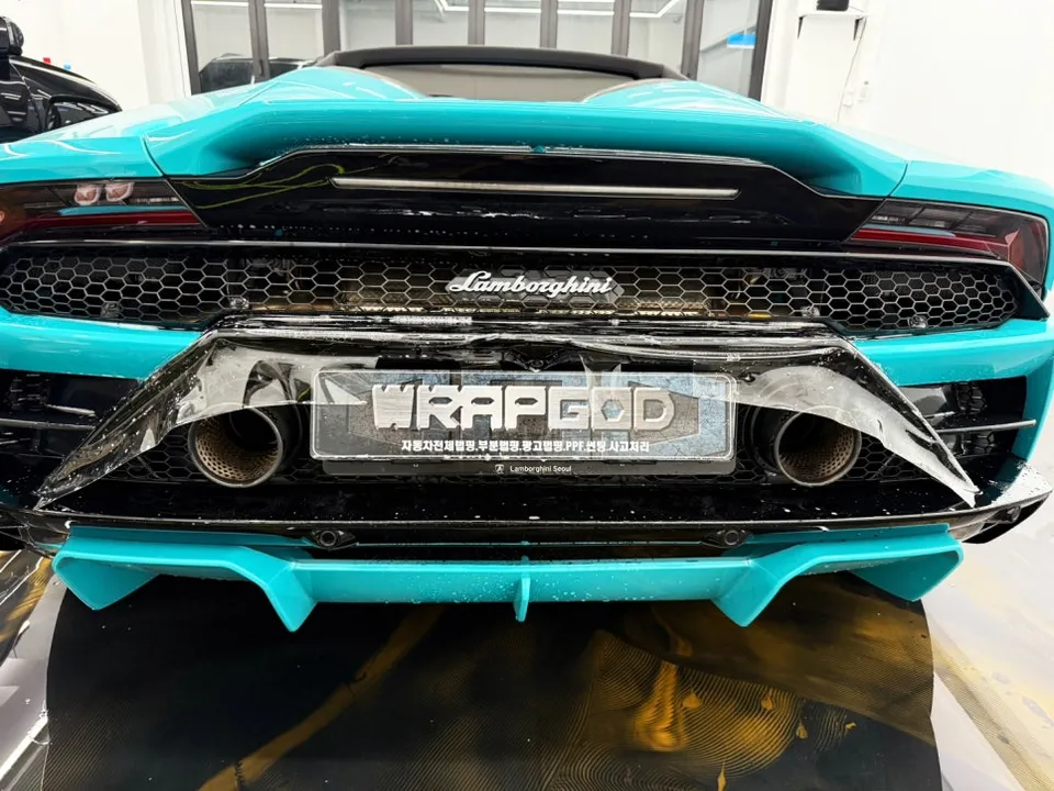 Lamborghini HuracánのPPF施工事例|ハイグロシ保護 施工写真 1-3