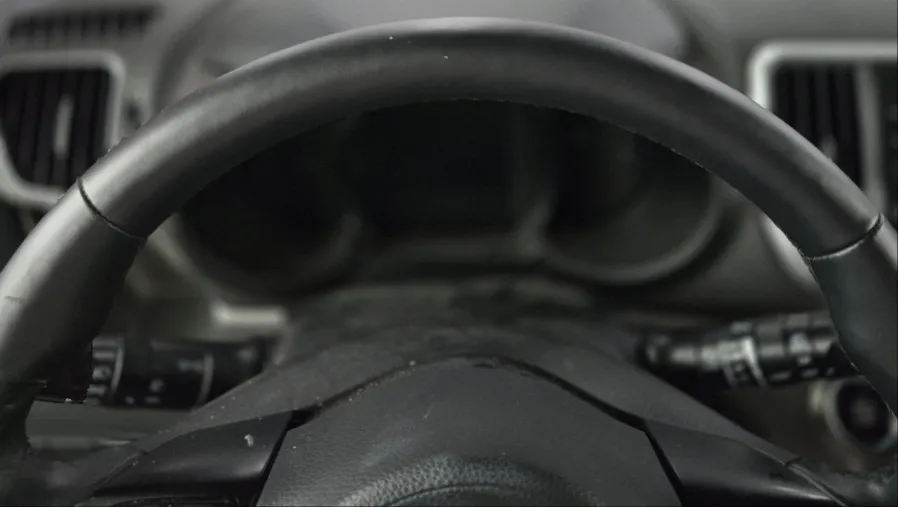 Kia Morning JA steering wheel - Kia Morning Steering Wheel Customization Review — Restored photo 5