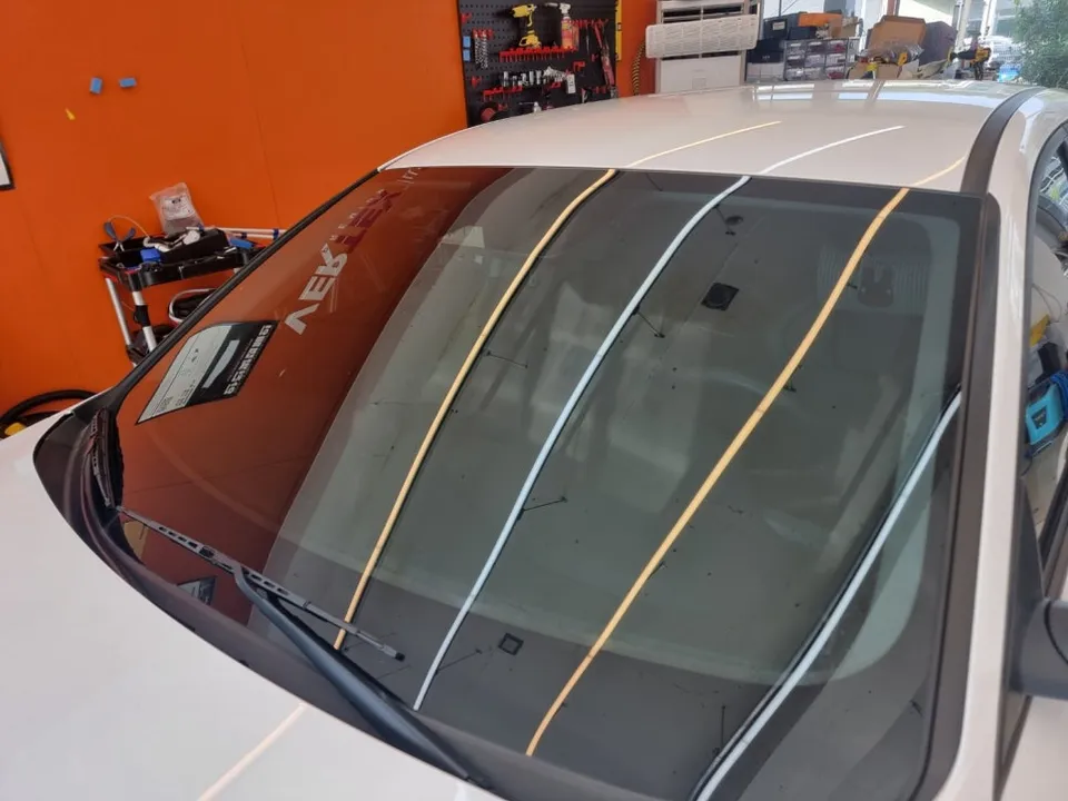 Hyundai Elantraのカーフィルム施工事例｜費用目安・仕上がり 施工写真 2-1