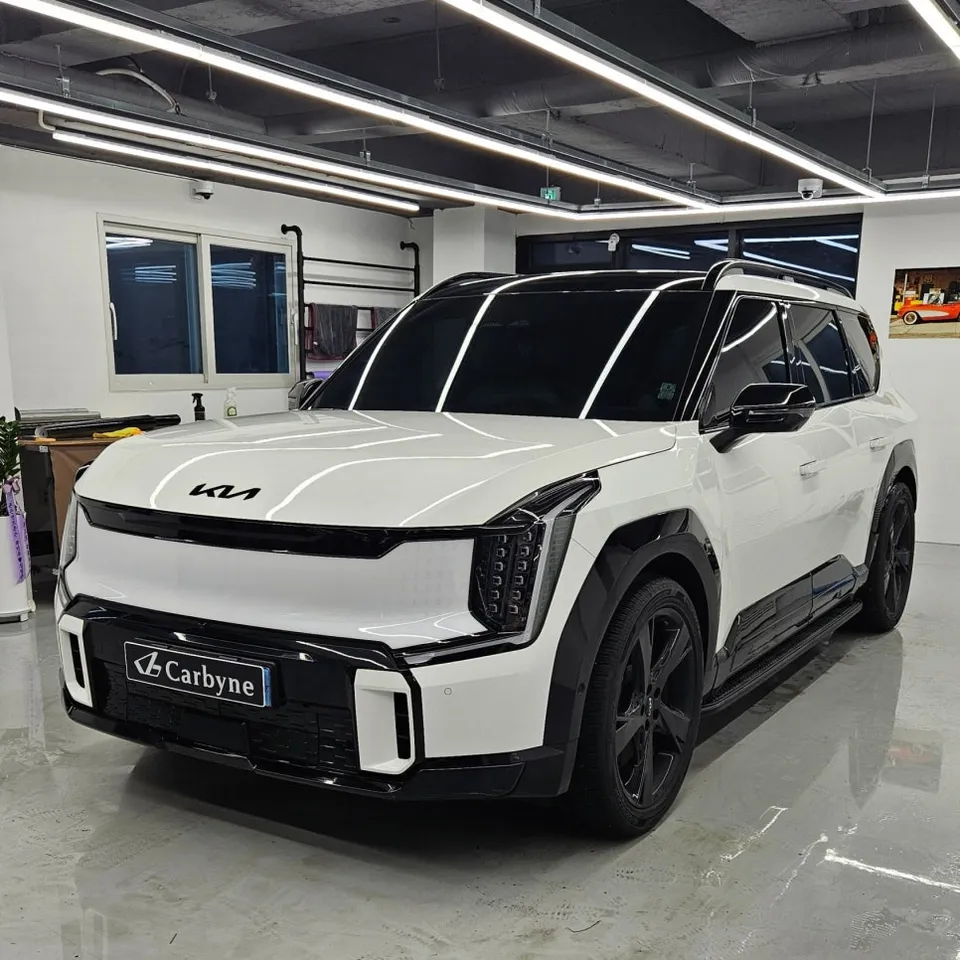 Kia EV9 ルーフPPF施工事例|費用目安と仕上がり 施工写真 1-3