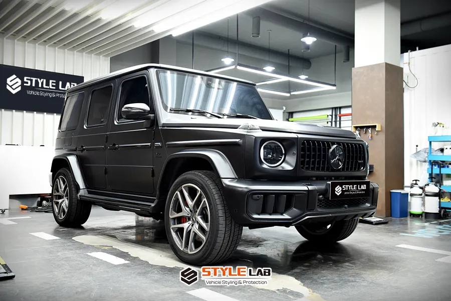 Mercedes-Benz G63 AMGのPPF施工事例｜費用目安・仕上がり 施工写真 1-1