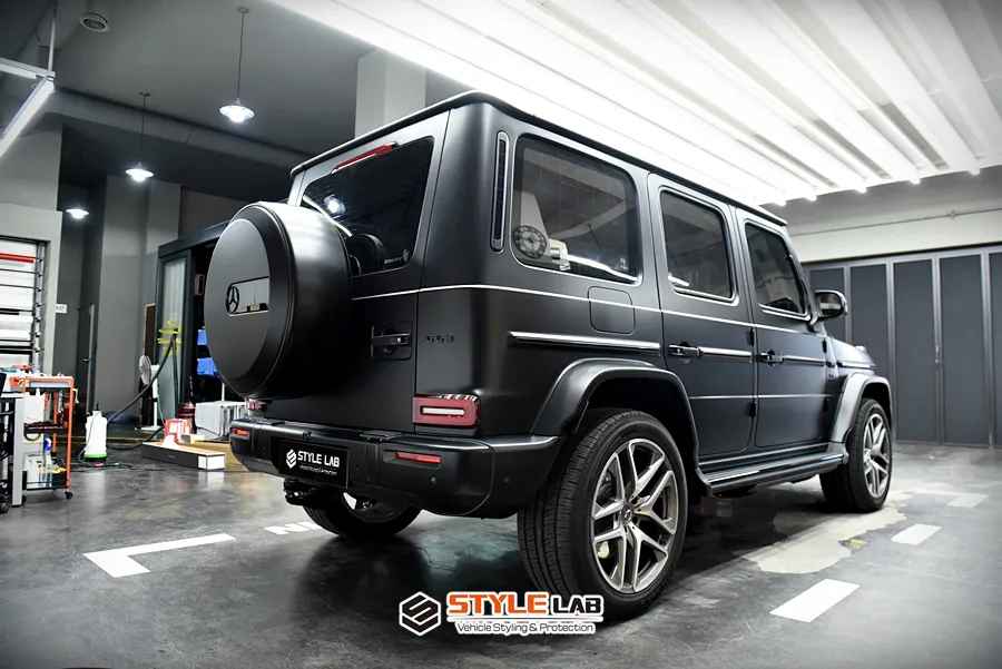 Mercedes-Benz G63 AMGのPPF施工事例｜費用目安・仕上がり 施工写真 2-3