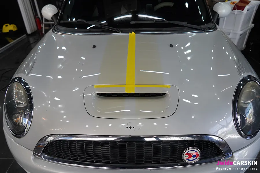 MINI MINI Cooperのカーラッピング事例｜費用目安・仕上がり 施工写真 3-1