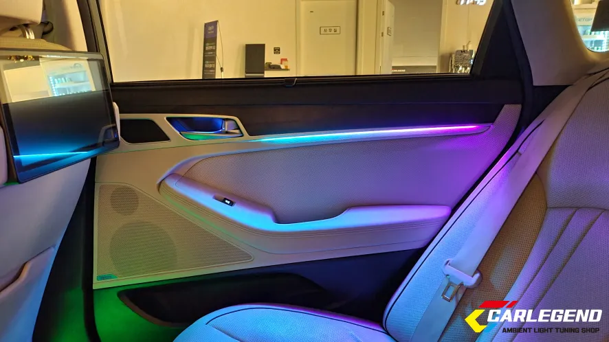 Genesis G80 DH ambient lighting - Genesis G80 Ambient Lighting Review: Seamless Integration photo 3