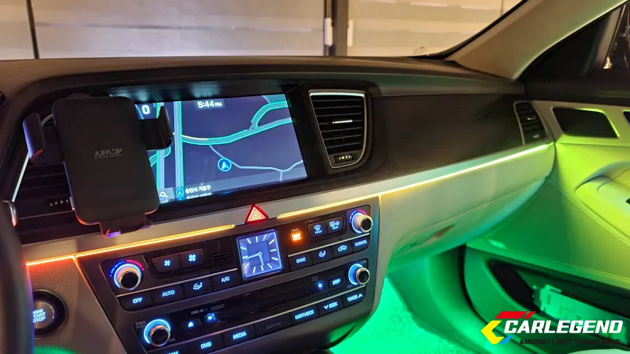 Genesis G80 DH ambient lighting - Genesis G80 Ambient Lighting Review: Seamless Integration photo 6