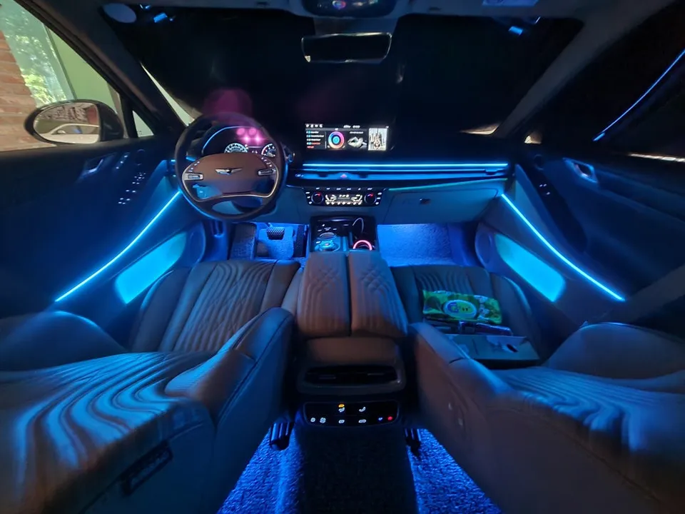 Genesis G80 RG3 ambient lighting - Genesis G80 RG3 Ambient Lighting Review — Enhanced Interior LEDs photo 4