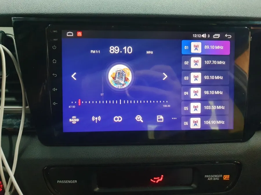 Kia Niro HybridのAndroid Auto・CarPlay取付事例 施工写真 1-3