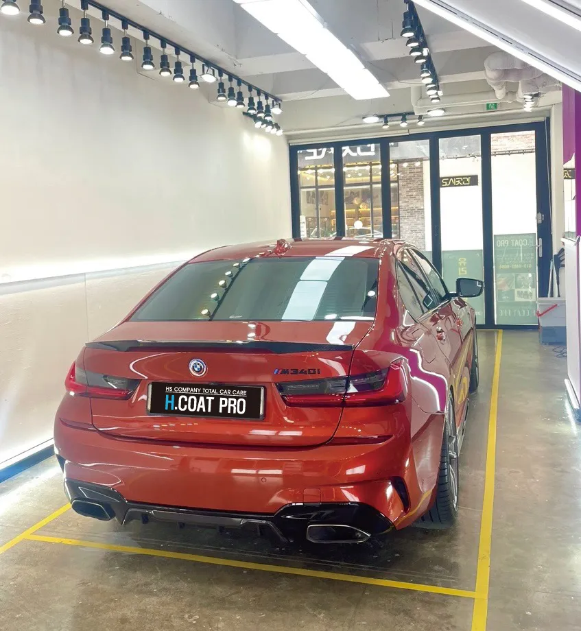 BMW M340i Paint Correction & Glass Coating Review After