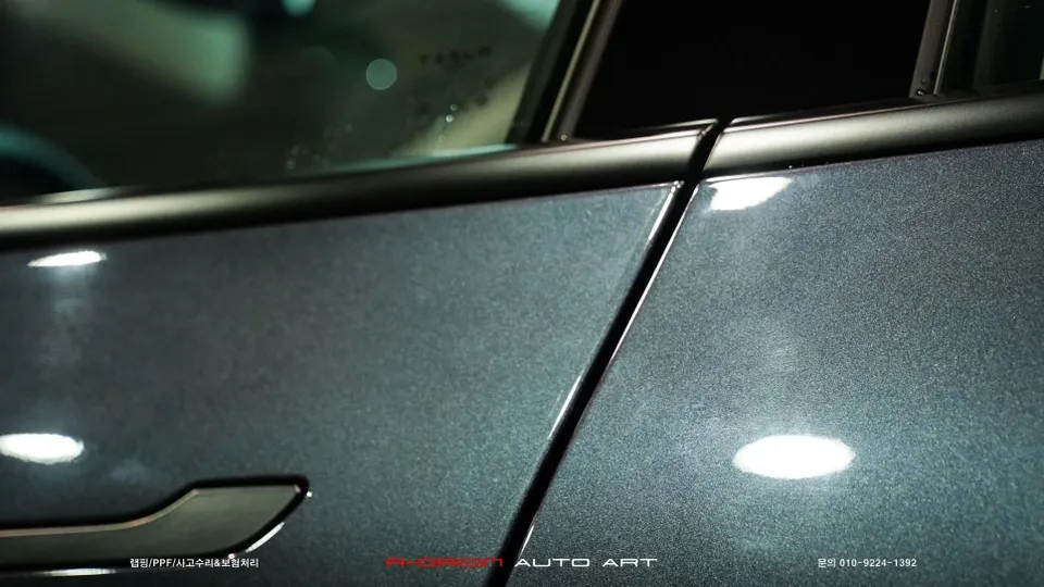Tesla Model Y PPF施工事例|傷から守るプロテクションフィルム 施工写真 3-2