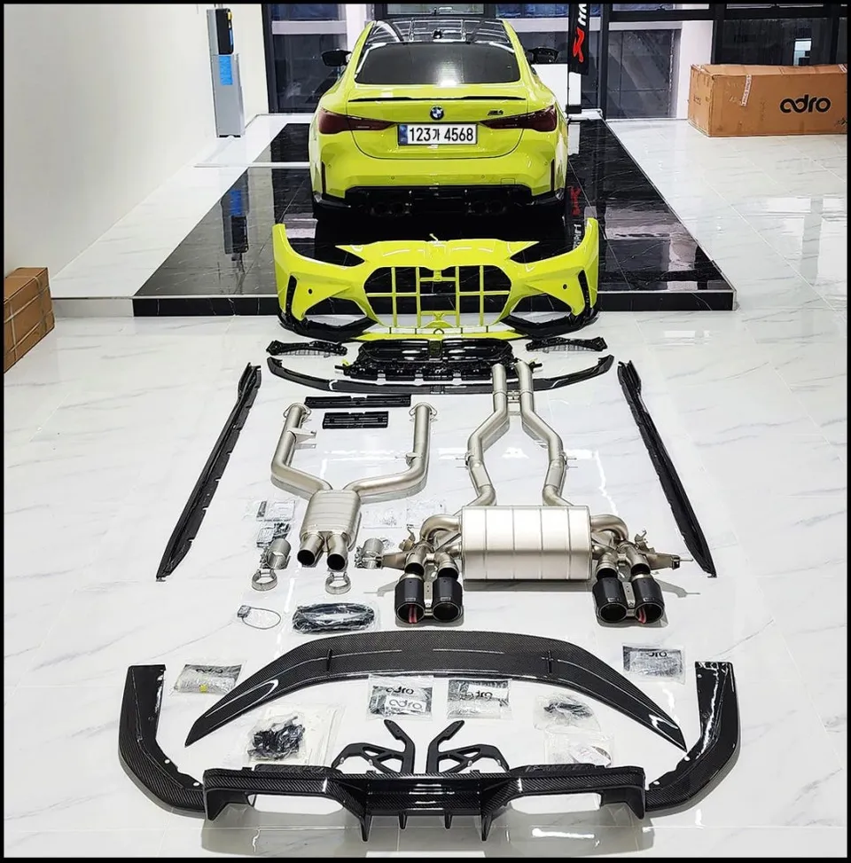 BMW M4 G80 exhaust upgrade - BMW M4 Exhaust Upgrade Review: Akrapovič Titanium photo 4
