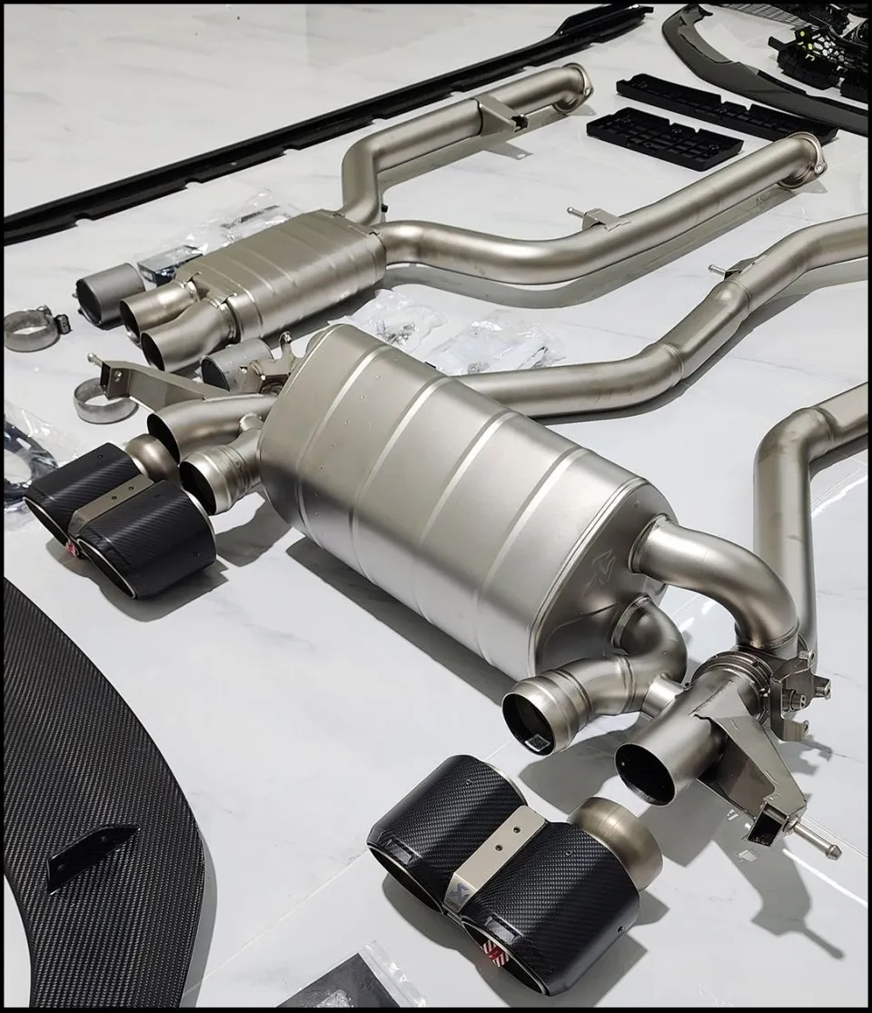 BMW M4 G80 exhaust upgrade - BMW M4 Exhaust Upgrade Review: Akrapovič Titanium photo 5