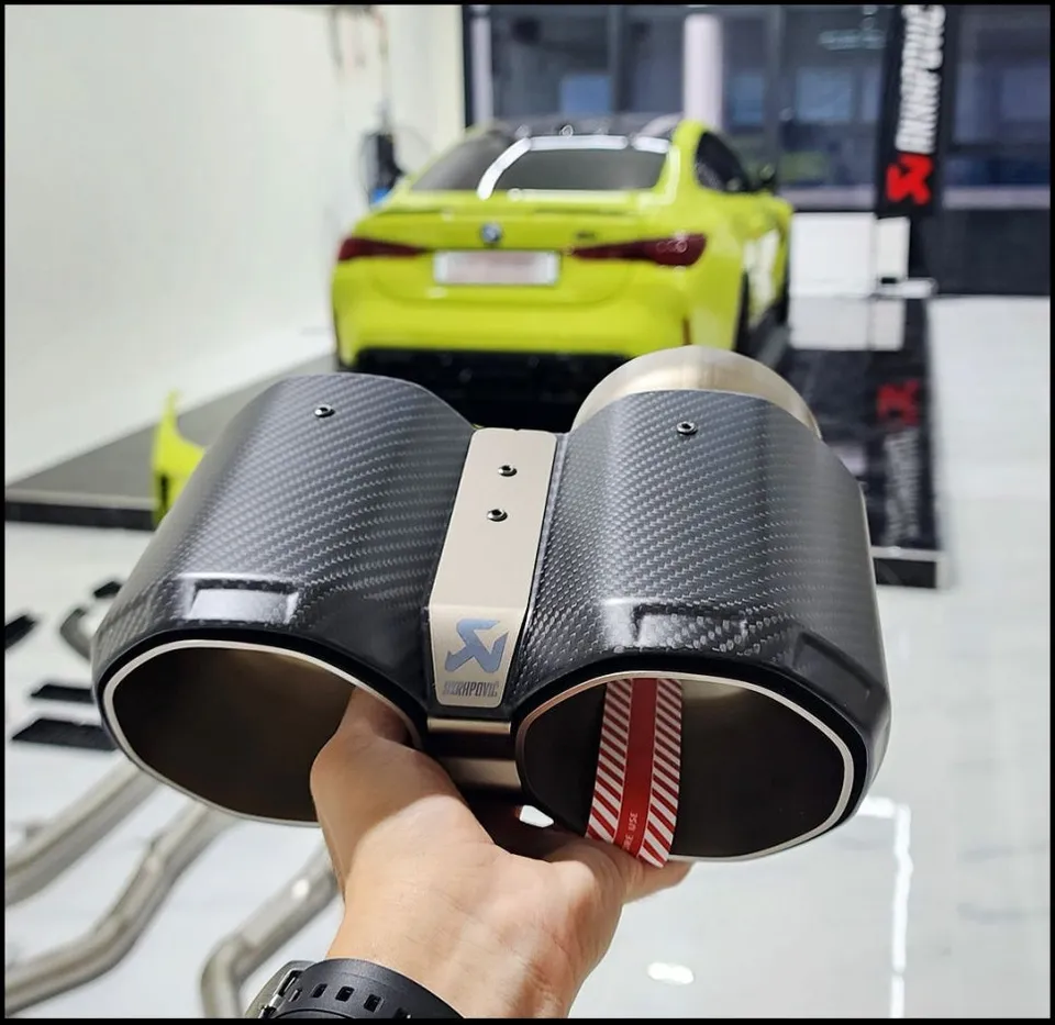 BMW M4 G80 exhaust upgrade - BMW M4 Exhaust Upgrade Review: Akrapovič Titanium photo 6