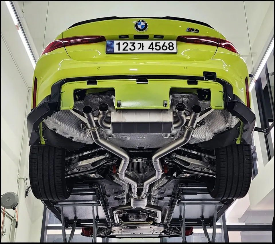 BMW M4 G80 exhaust upgrade - BMW M4 Exhaust Upgrade Review: Akrapovič Titanium photo 7