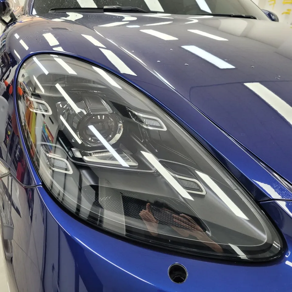 ポルシェ 718 ボクスター PPF再施工事例｜費用目安・仕上がり 施工写真 2-3