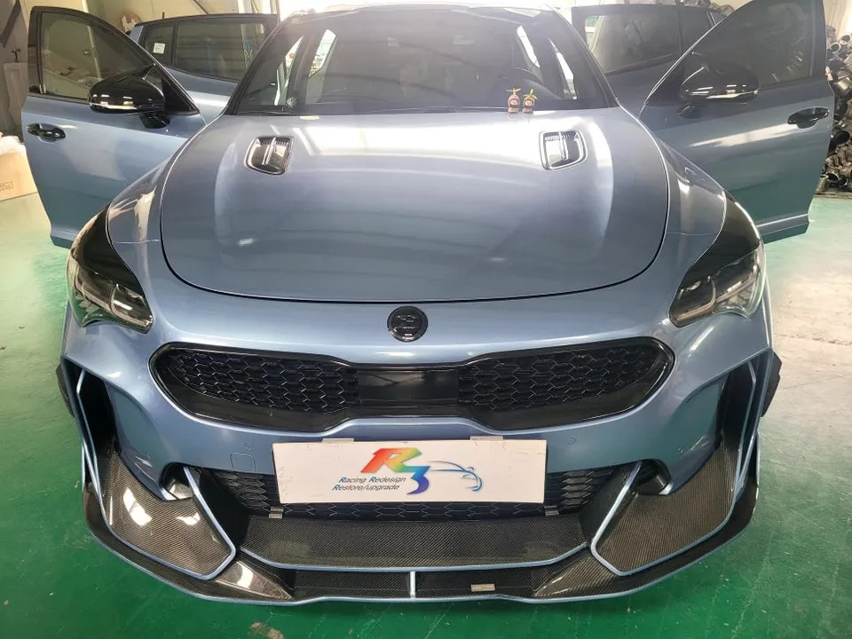 Kia 스팅어 마이스터 interior customization installation result