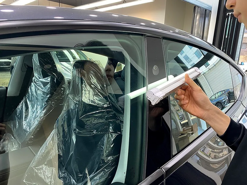 Tesla Model Yのカーフィルム施工事例｜費用目安・仕上がり 施工写真 3