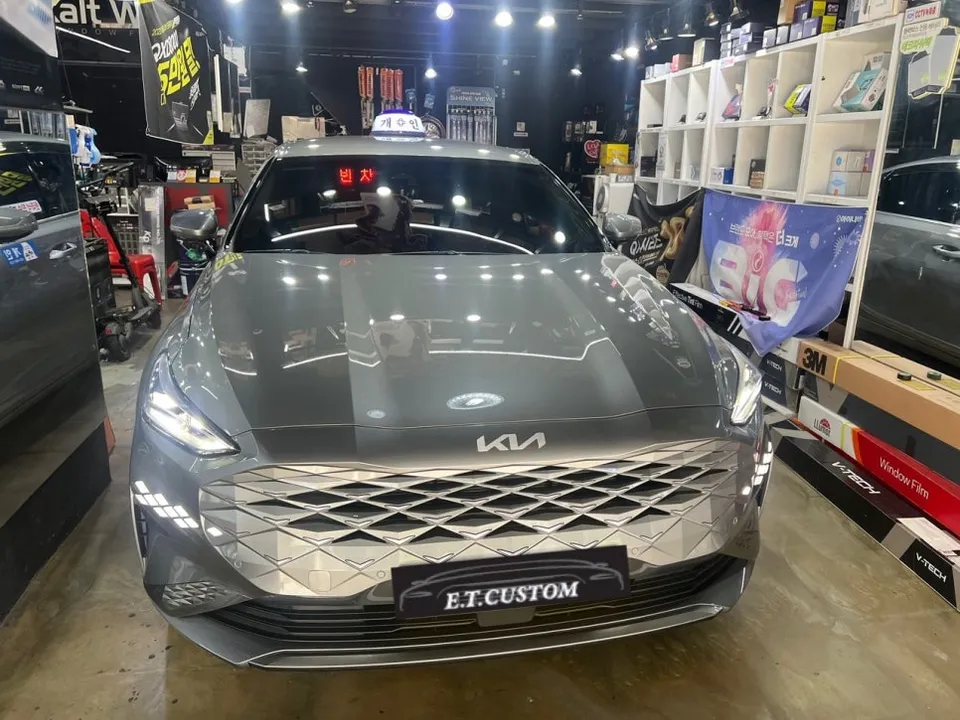 Kia K8のドライブレコーダー取付事例 写真