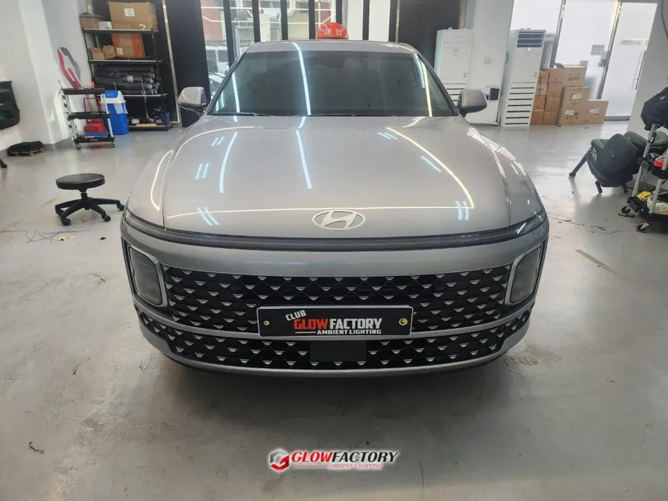 Hyundai Grandeur GN7 ambient lighting installation result