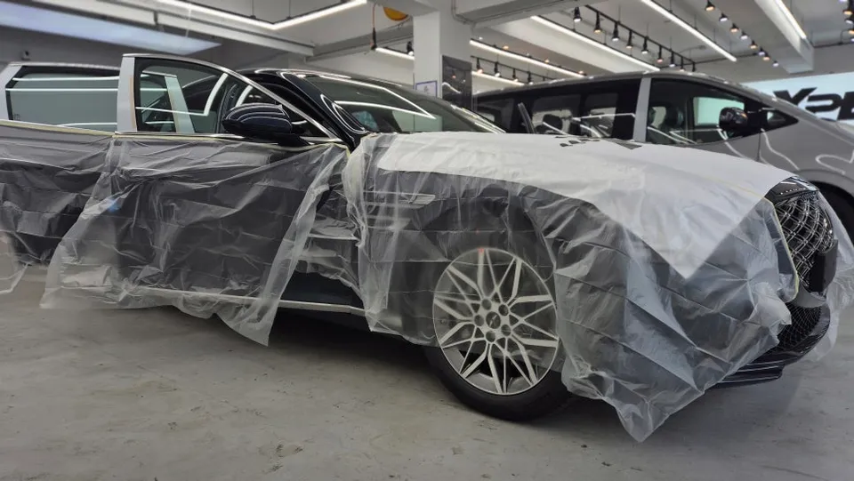 Genesis G80 PPF施工事例|費用目安と仕上がり 施工写真 3-2
