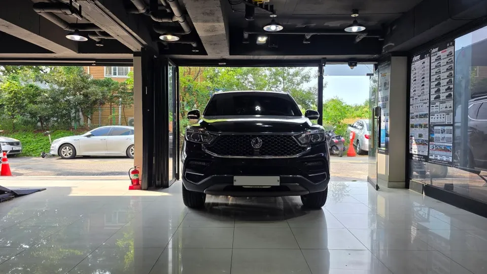 SsangYong G4 Rexton oem options installation result