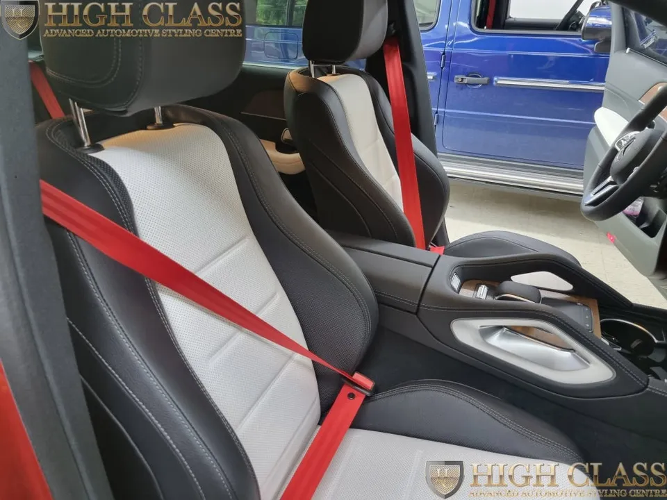 Mercedes-Benz GLE interior customization - Mercedes-Benz GLE Interior Customization Review — Red Seatbelts photo 3
