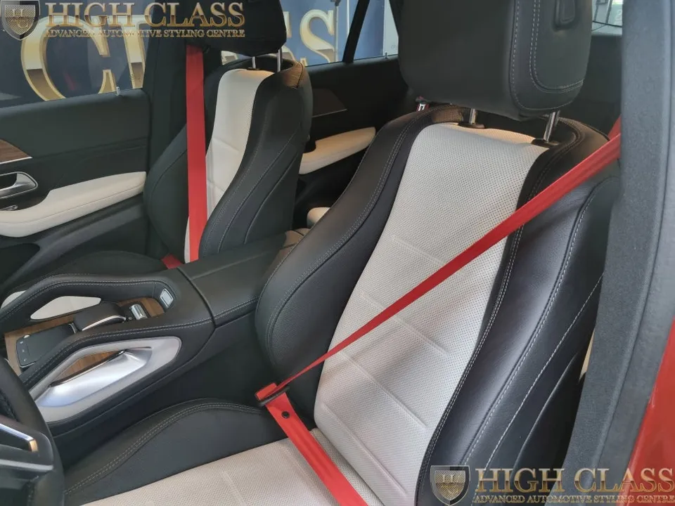 Mercedes-Benz GLE interior customization - Mercedes-Benz GLE Interior Customization Review — Red Seatbelts photo 4