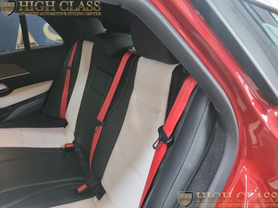 Mercedes-Benz GLE interior customization - Mercedes-Benz GLE Interior Customization Review — Red Seatbelts photo 5