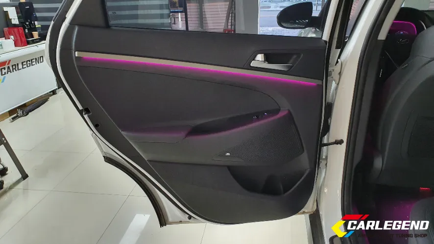 Hyundai Tucson NX4 ambient lighting - Hyundai Tucson Ambient Lighting Review - Enhanced Interior LED Mo photo 4