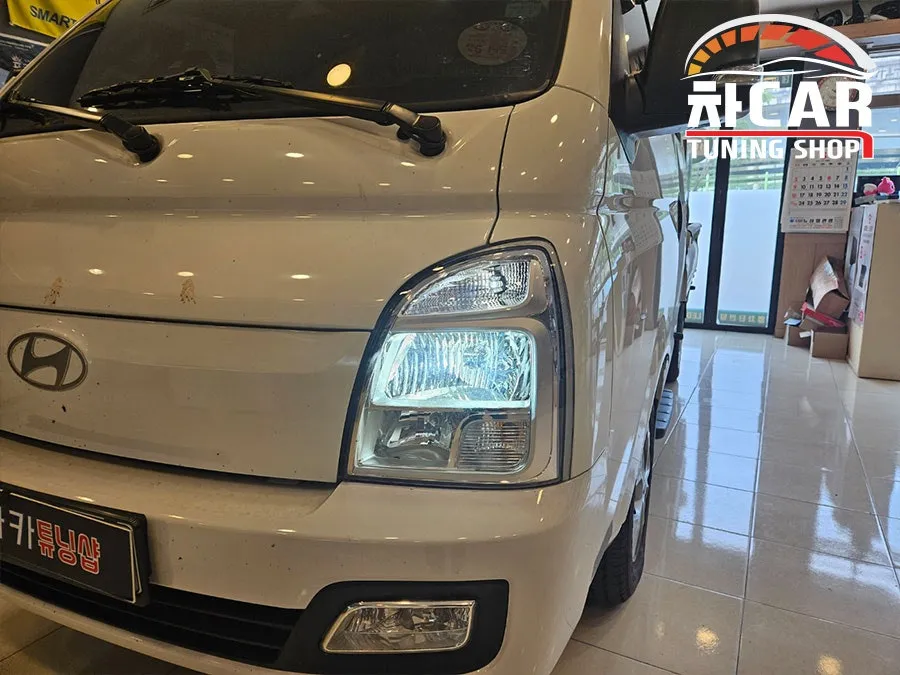 Hyundai Porter 2 LED Headlight Upgrade Review After