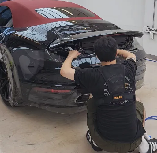 ポルシェ 911 カレラ PPF施工事例｜費用目安・仕上がり 施工写真 3-3