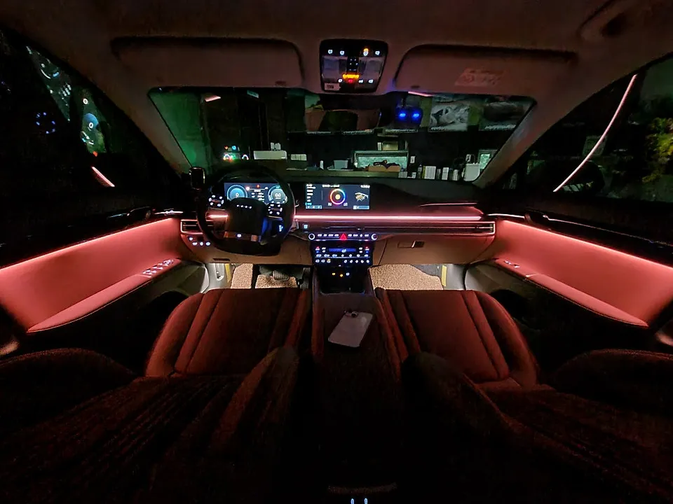 Hyundai Grandeur GN7 Ambient Lighting Review — Cost & Results photo 2