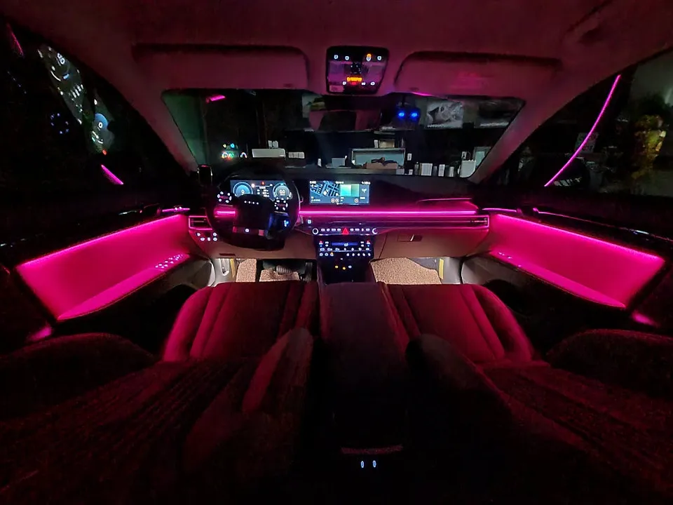 Hyundai Grandeur GN7 ambient lighting - Hyundai Grandeur GN7 Ambient Lighting Review — Cost & Results photo 3