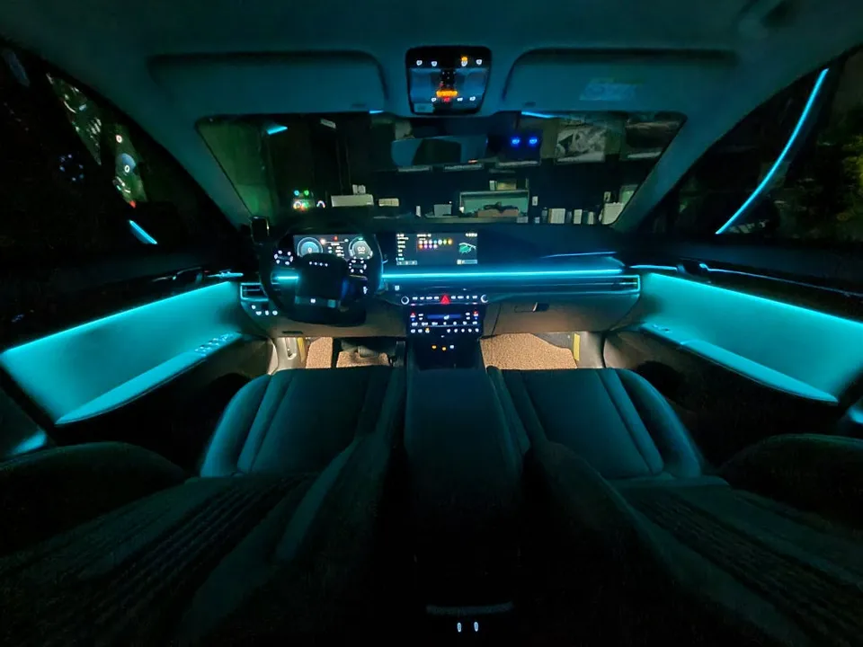 Hyundai Grandeur GN7 ambient lighting - Hyundai Grandeur GN7 Ambient Lighting Review — Cost & Results photo 4