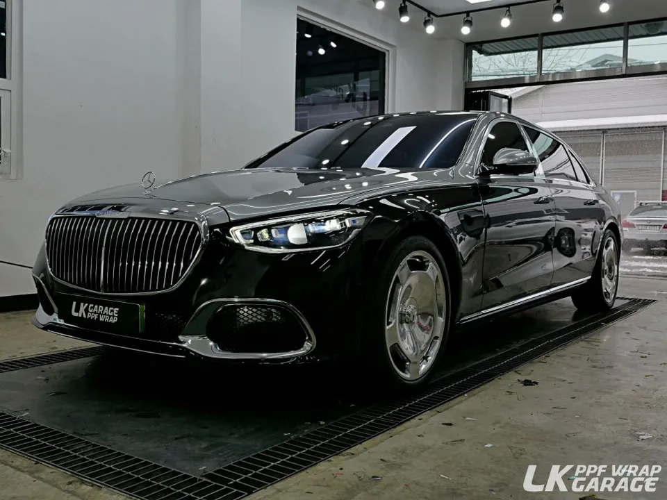 Mercedes-Benz S-ClassのPPF施工事例｜韓国での実例紹介 施工写真 1-3