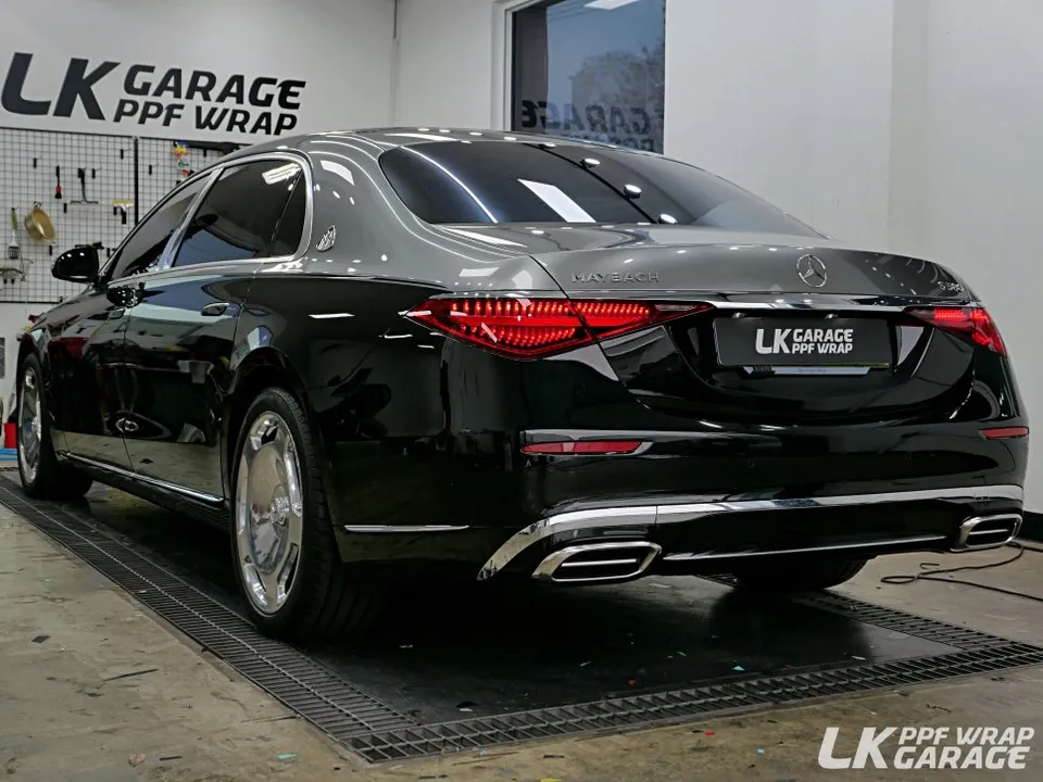 Mercedes-Benz S-ClassのPPF施工事例｜韓国での実例紹介 施工写真 2-3