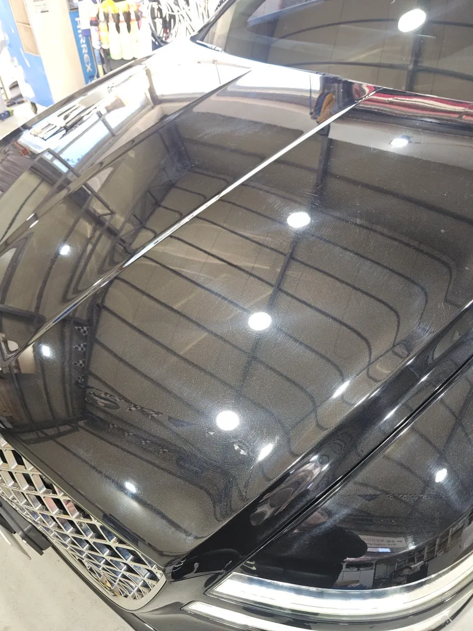 Genesis G80 RG3 paint correction - Genesis G80 Paint Correction & Glass Coating Review photo 4