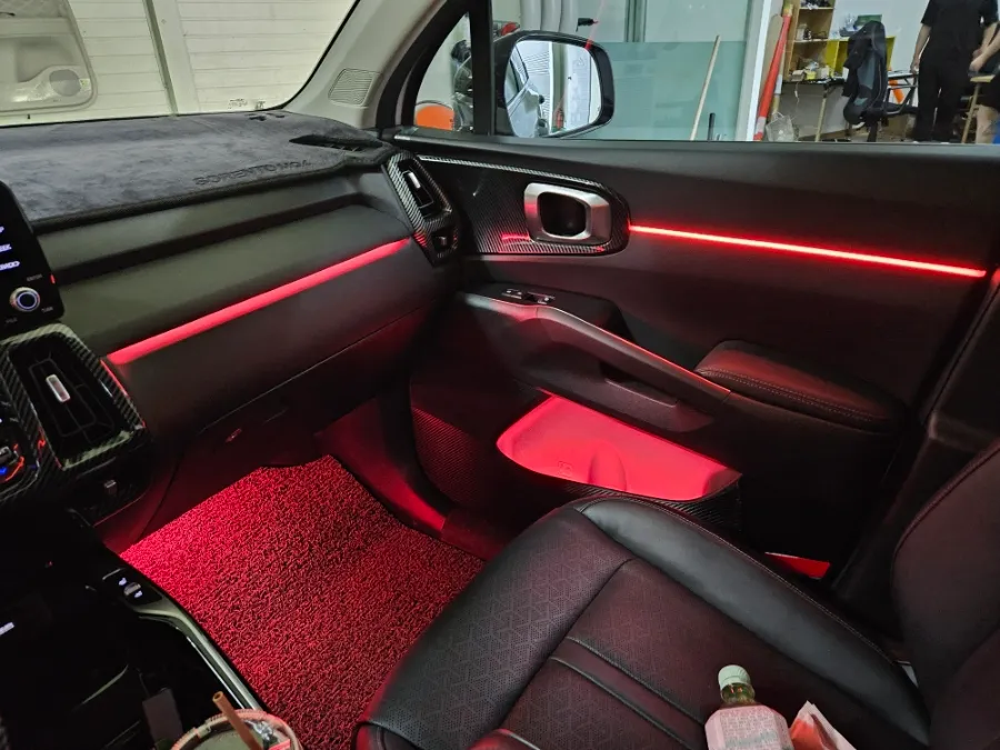 Kia Sorento MQ4 ambient lighting - Kia Sorento MQ4 Ambient Lighting Review — Cost & Results photo 4