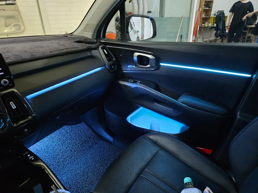 Kia Sorento MQ4 ambient lighting - Kia Sorento MQ4 Ambient Lighting Review — Cost & Results photo 6