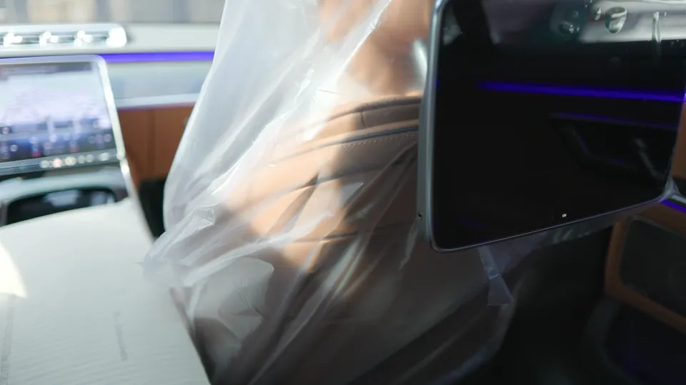 Mercedes-Benz S-Class W223 interior customization - Mercedes-Benz S-Class W223 Piano Trim Upgrade Review photo 5