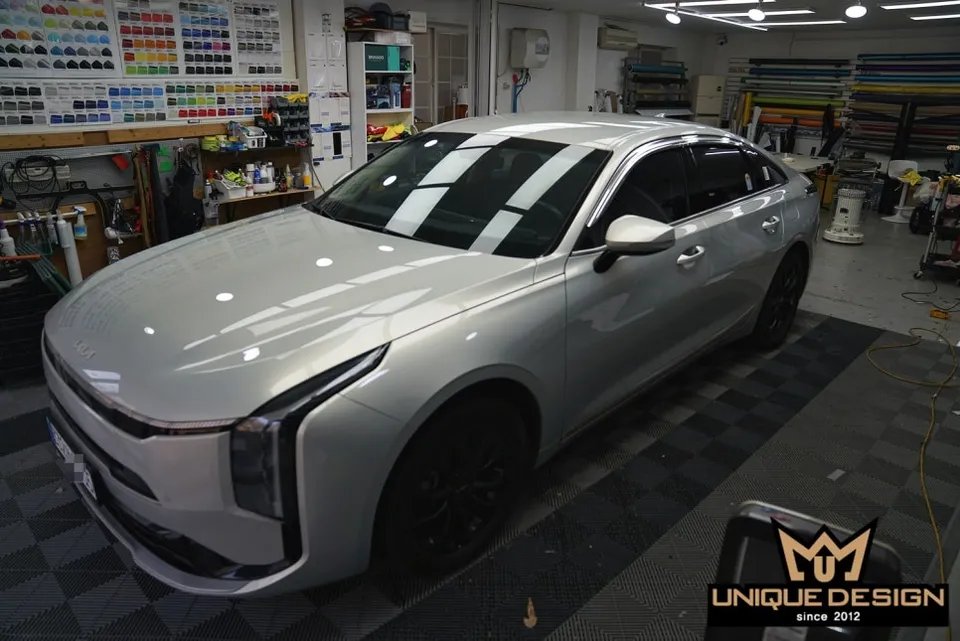 Kia K8 ppf - Kia K8 PPF Roof Wrap Review — Glossy Finish photo 3
