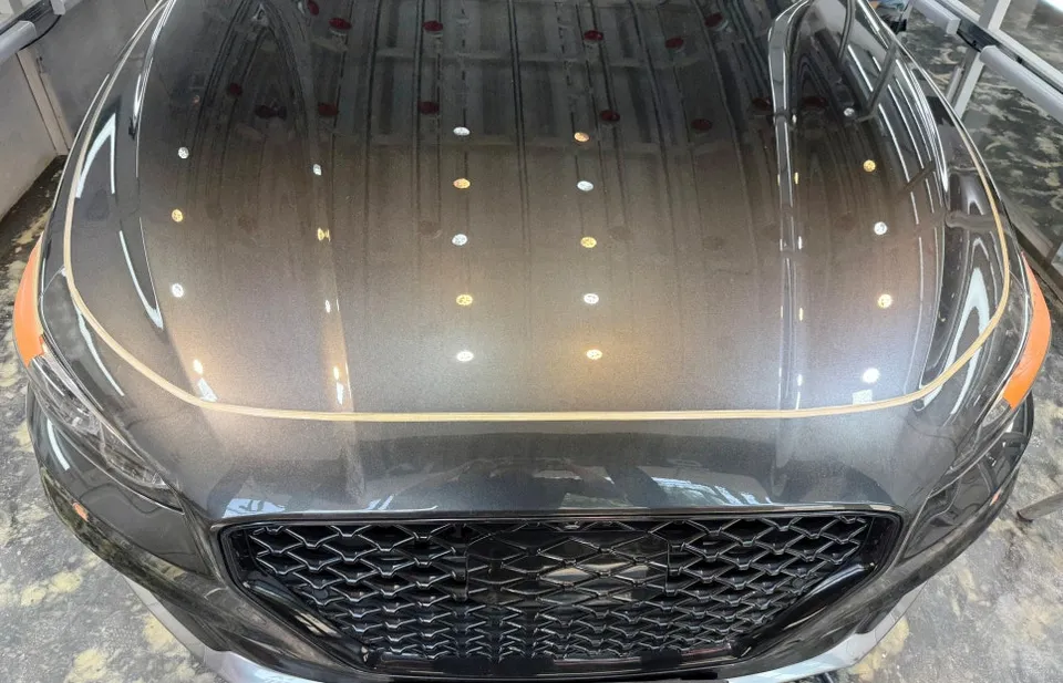 Hyundai Grandeur IG ceramic coating installation result